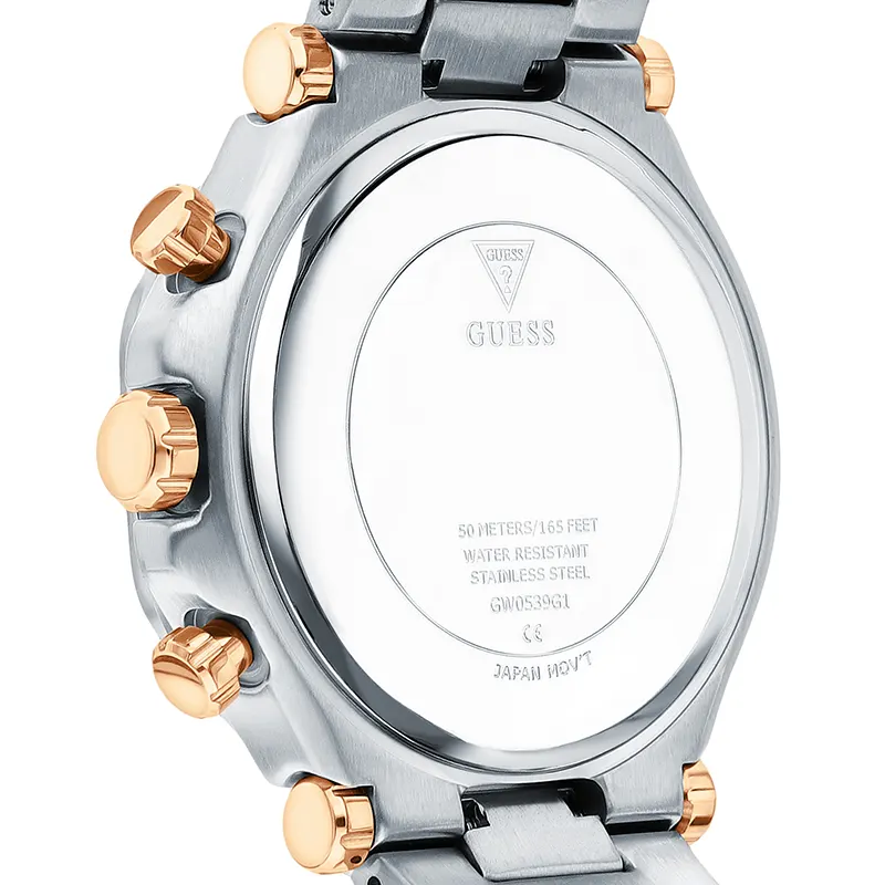 Guess Edge Multi-function Black Dial Casual Men’s Watch- GW0539G1